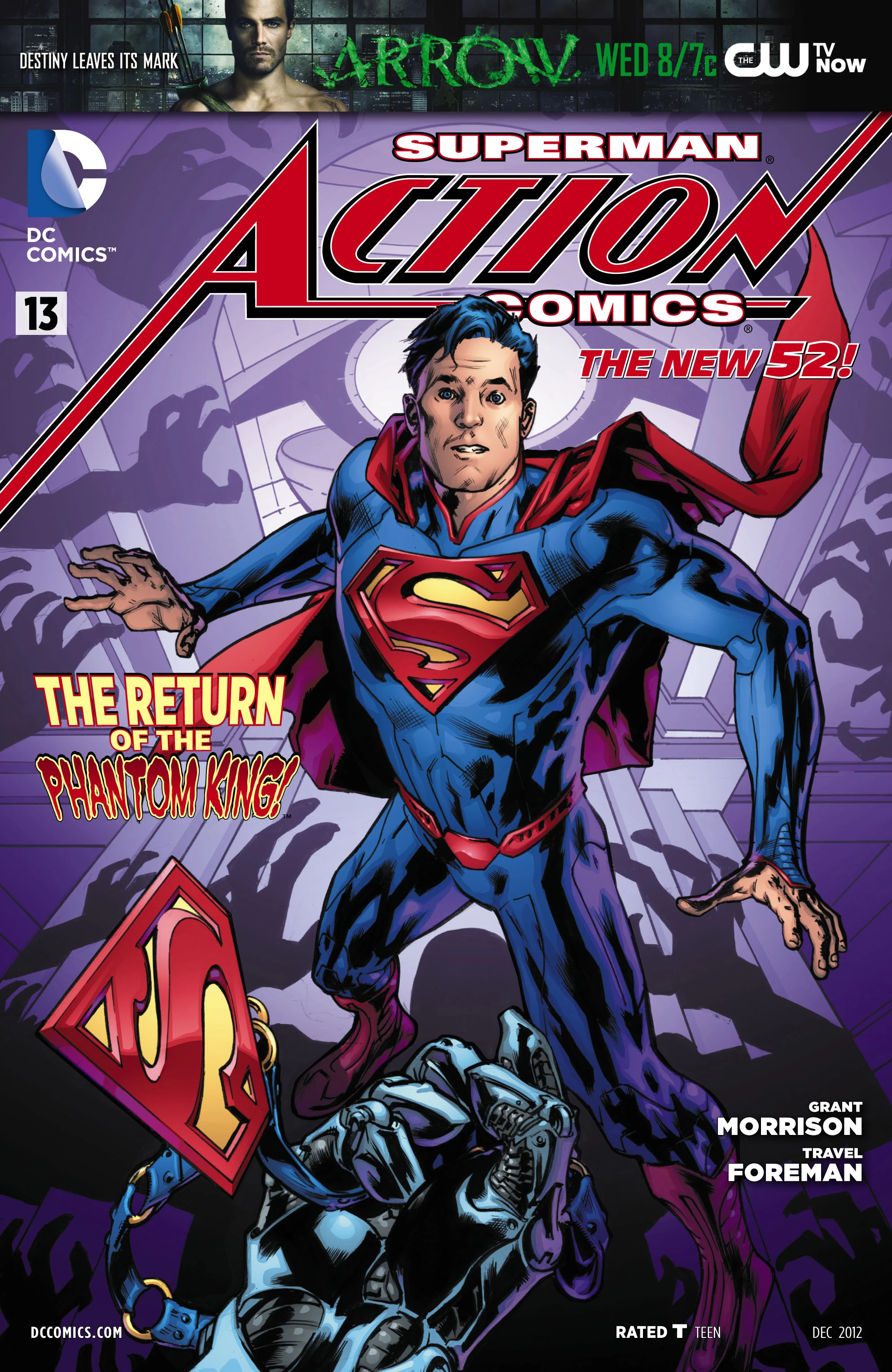 Action Comics #13 (DC, 2012 — Cover A) cover